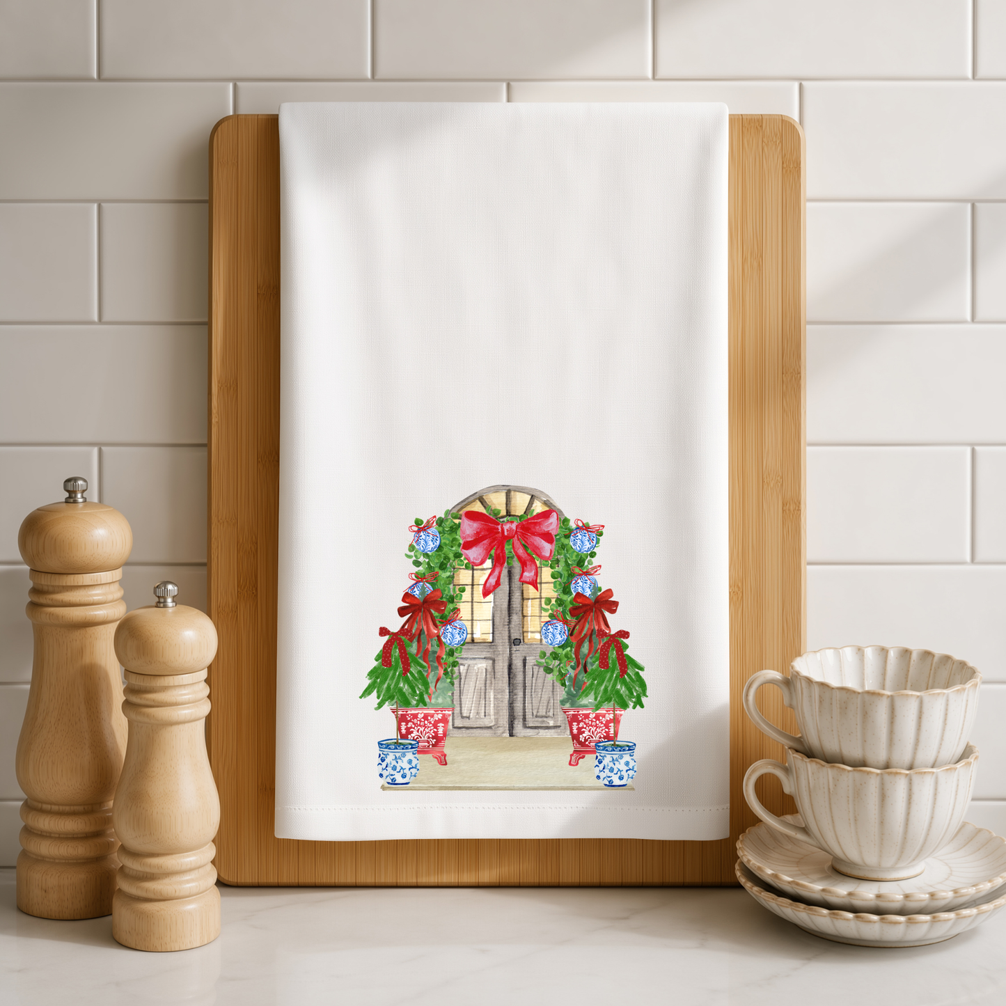 Christmas Kitchen Tea Towel