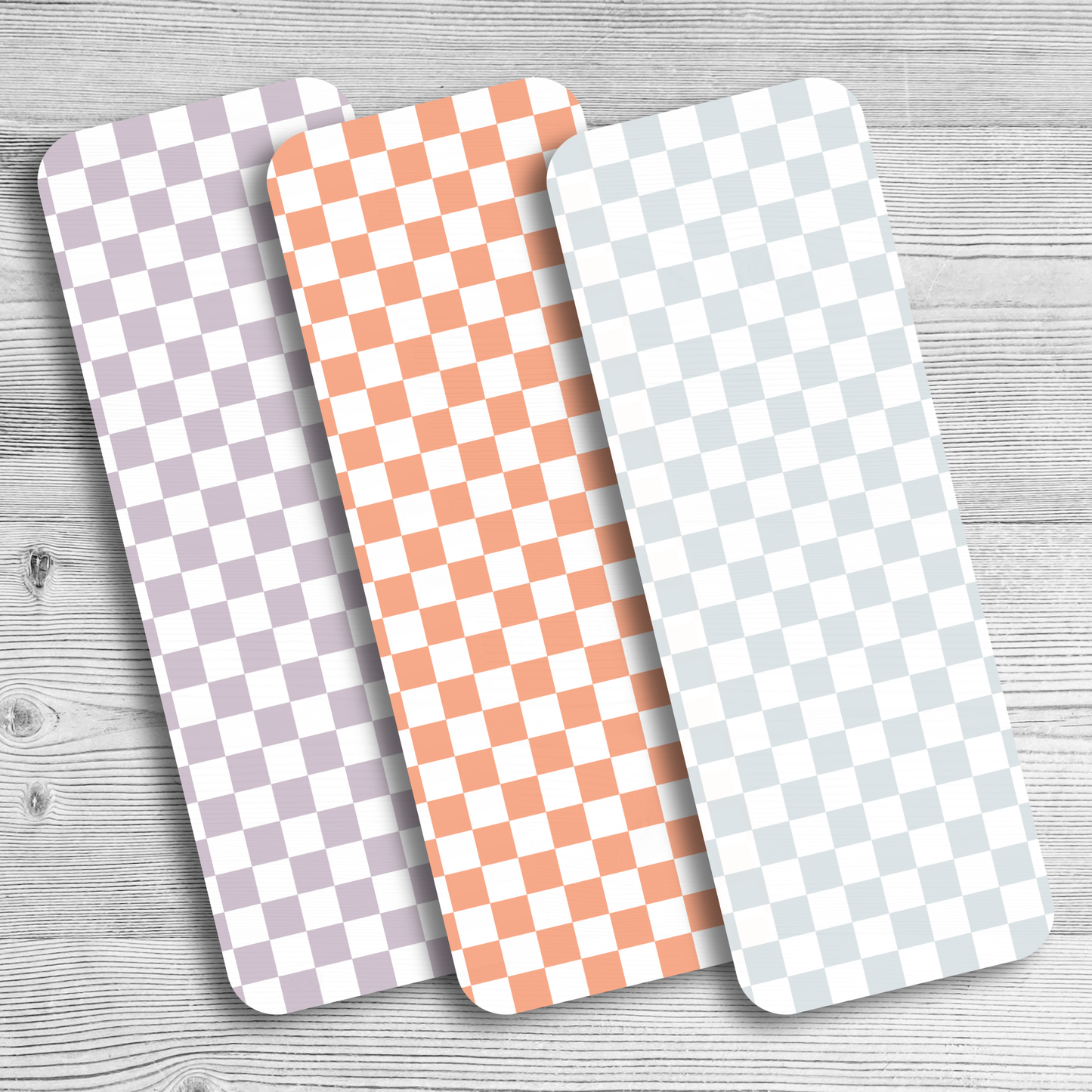 Checkered Bookmark Set