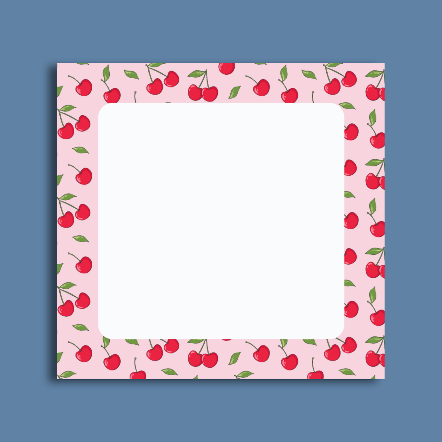 Cherry Sticky Note Pad