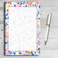Colorful Floral Notepad