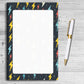 Lightening Bolt Notepad