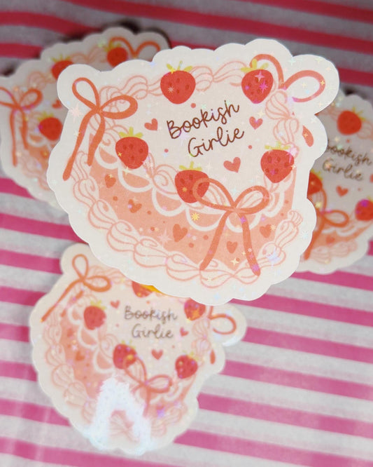 Bookish Girl Sticker