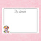 Personalized Dachshund Notecards
