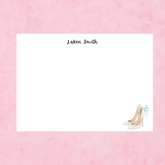 Personalized Bride Notecards