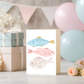 Watercolor Fish Card – Coastal Greeting on Linen Cardstock