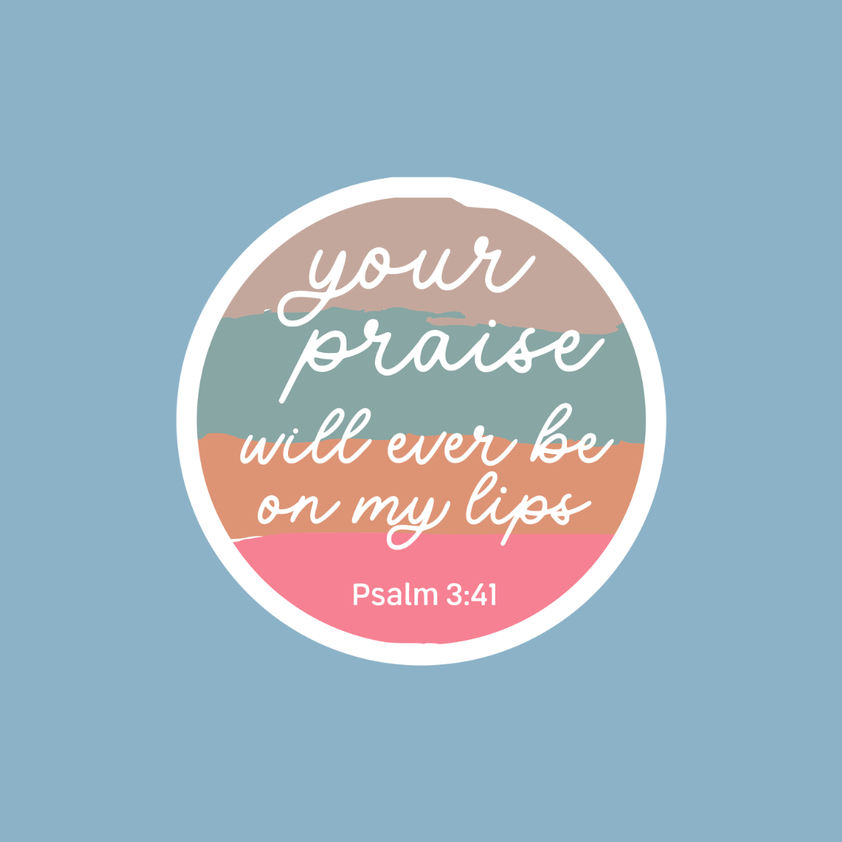 Bible Verse Sticker