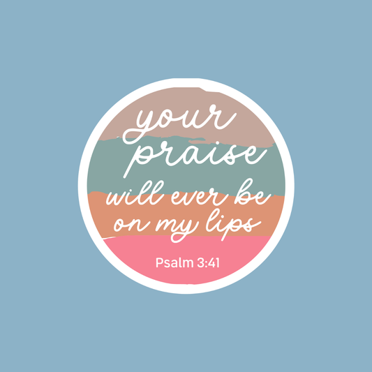 Bible Verse Sticker