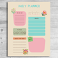 Daily, Weekly, Monthly Planner Bundle | Preppy Planner, Journal | Girly Planner | Positive Planner | Motivational Planner | Floral Planner