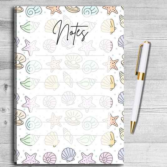 Seashells Notepad