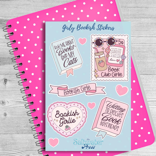 Bookish Sticker Sheet