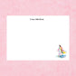 Personalized Jesus Walking Notecards