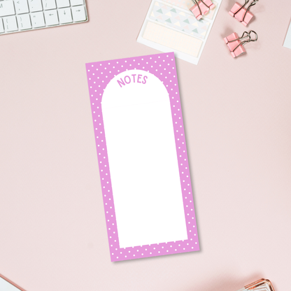 Polka Dot Notepad