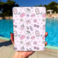Kindle Clear Case Inserts | Pink Girl Summer