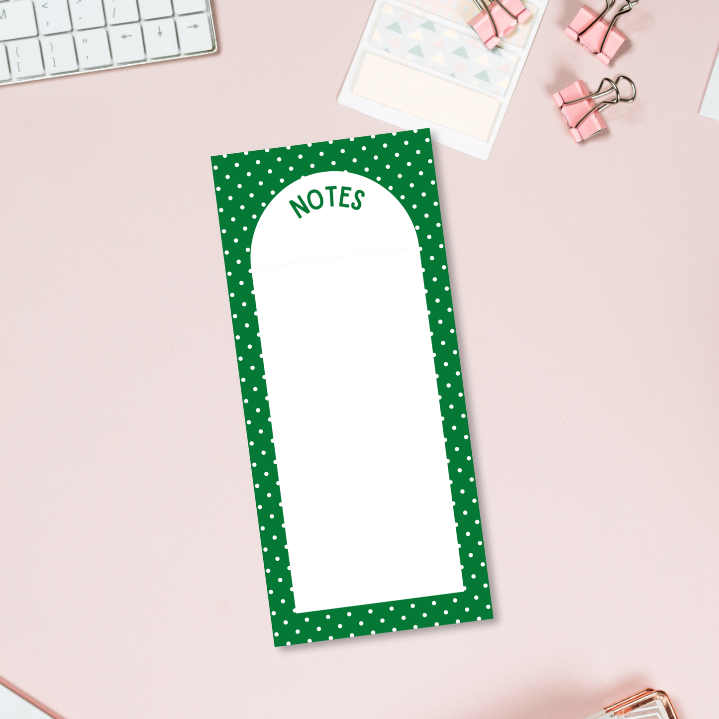 Polka Dot Notepad