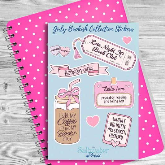 Bookish Sticker Sheet