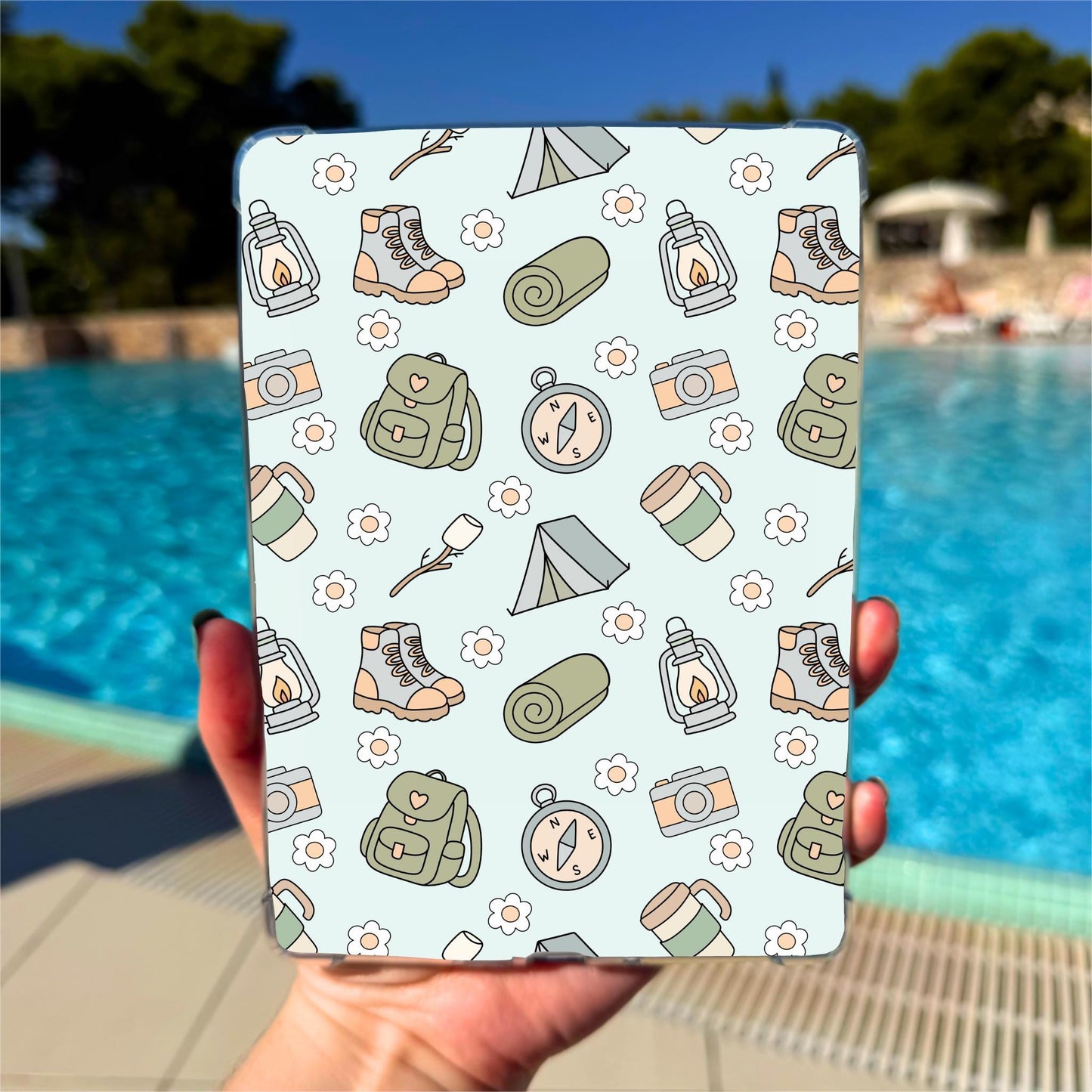 Kindle Clear Case Inserts | Camping