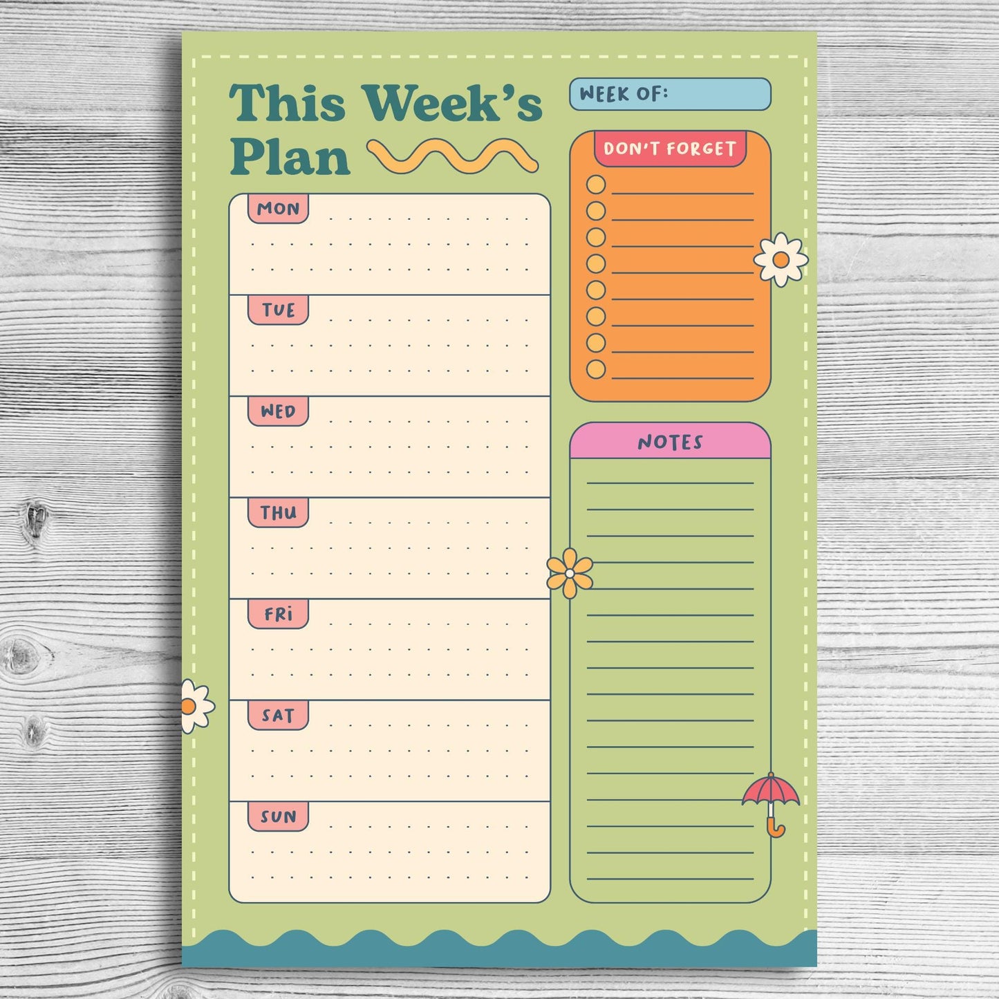 Daily, Weekly, Monthly Planner Bundle