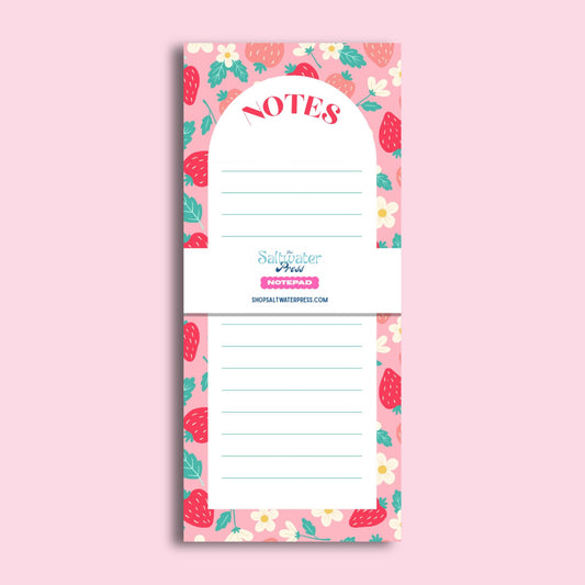 Strawberry Notepad