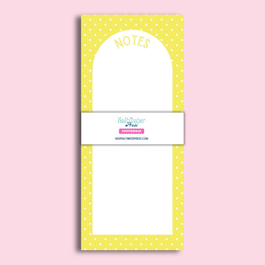 Polka Dot Notepad