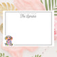 Personalized Dachshund Notecards