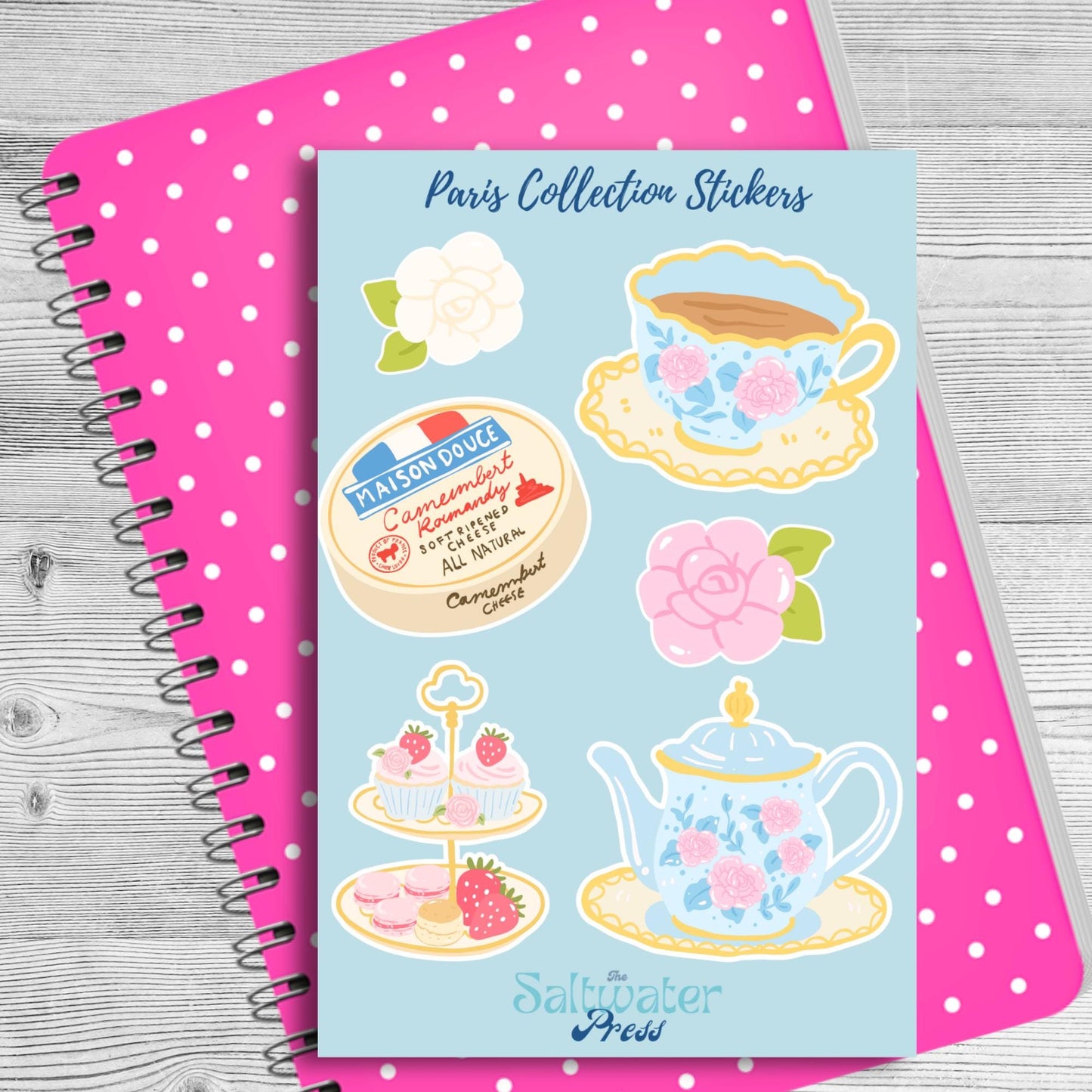 Paris Sticker Sheet