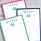 Personalized Crab Notepad