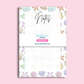 Seashells Notepad