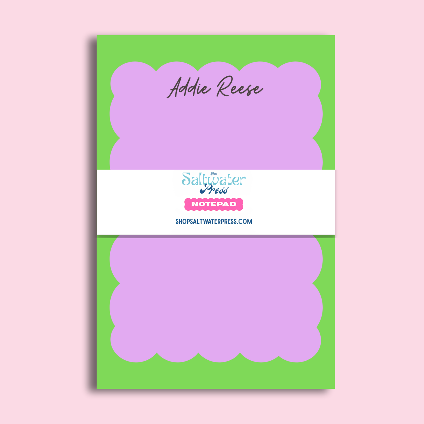 Personalized Colorful Bubble Notepad