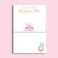 Personalized Bride Notepad