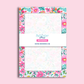 Pink Floral Notepad