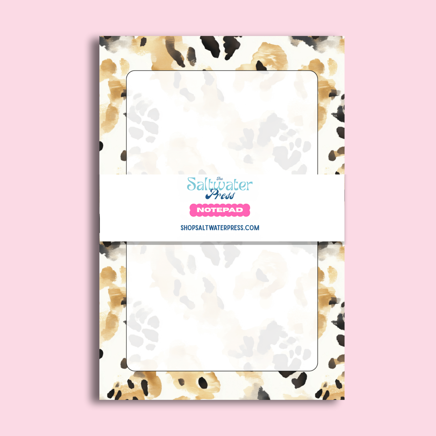 Leopard print Notepad