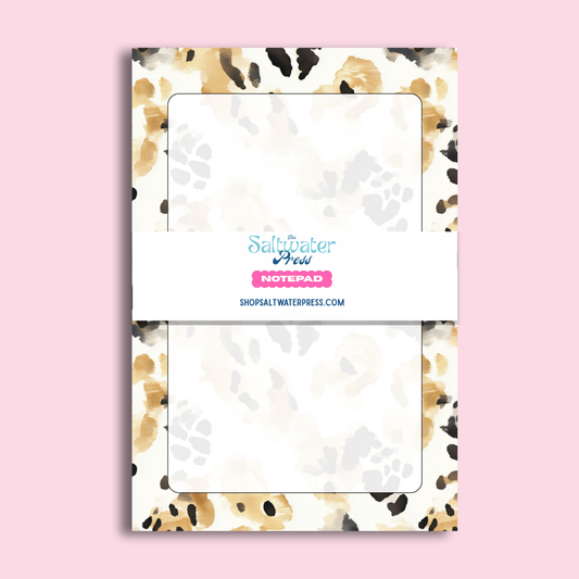 Leopard print Notepad