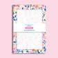 Colorful Floral Notepad