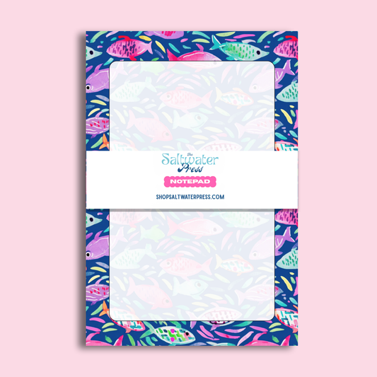 Coastal Fish Notepad
