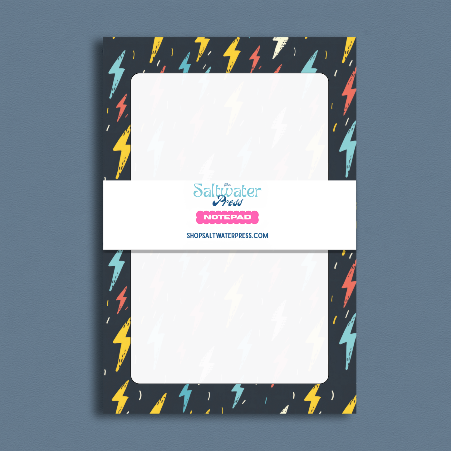 Lightening Bolt Notepad