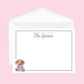 Personalized Dachshund Notecards