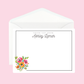 Personalized Floral Notecards