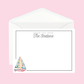 Personalized Sailboat Notecards