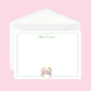 Personalized Crab Notecards