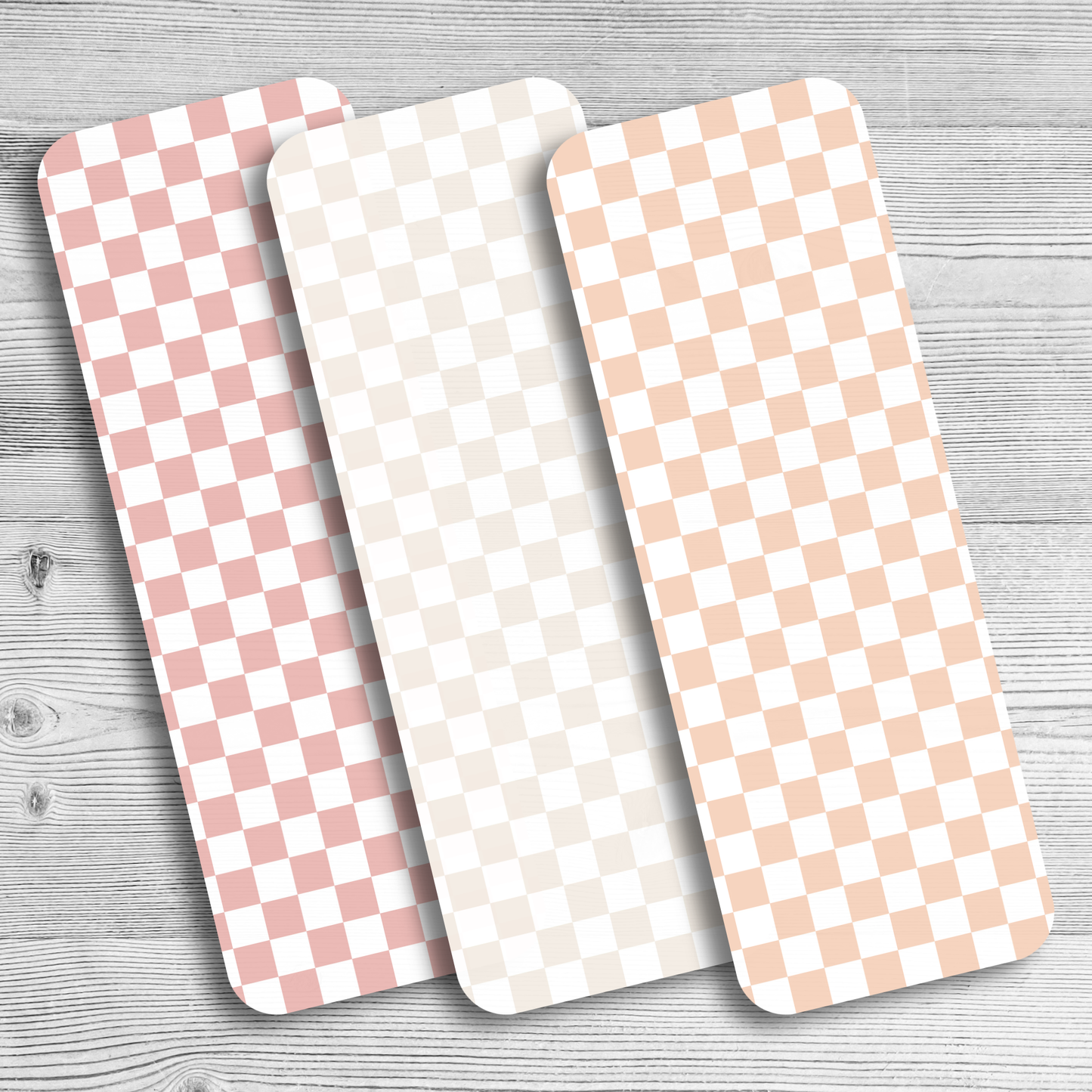 Checkered Bookmark Set