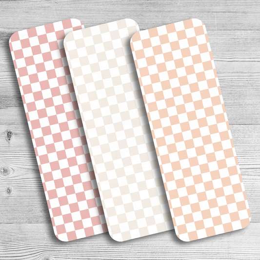 Checkered Bookmark Set