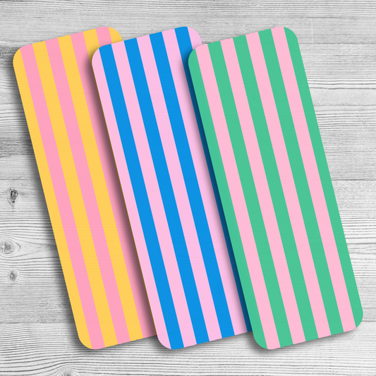 Striped Bookmark Set