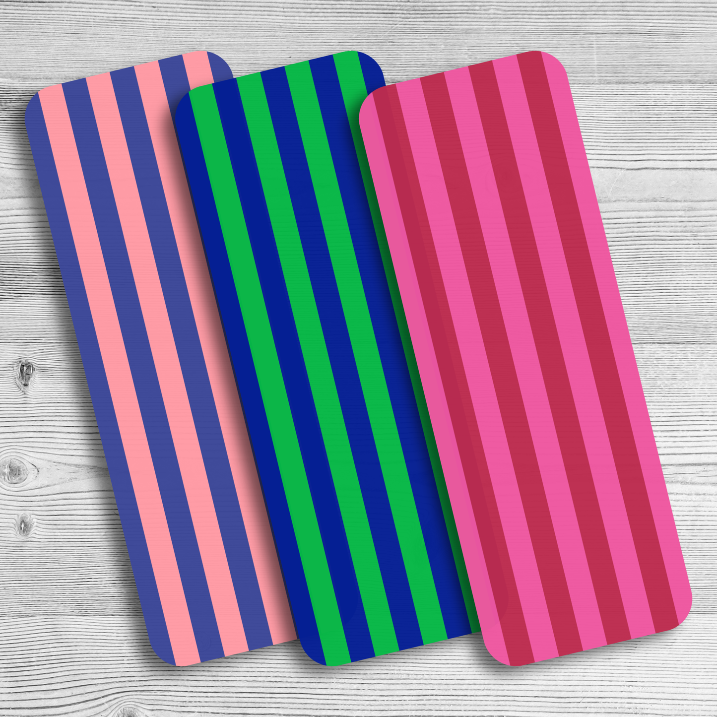 Striped Bookmark Set