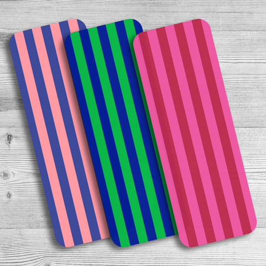Striped Bookmark Set
