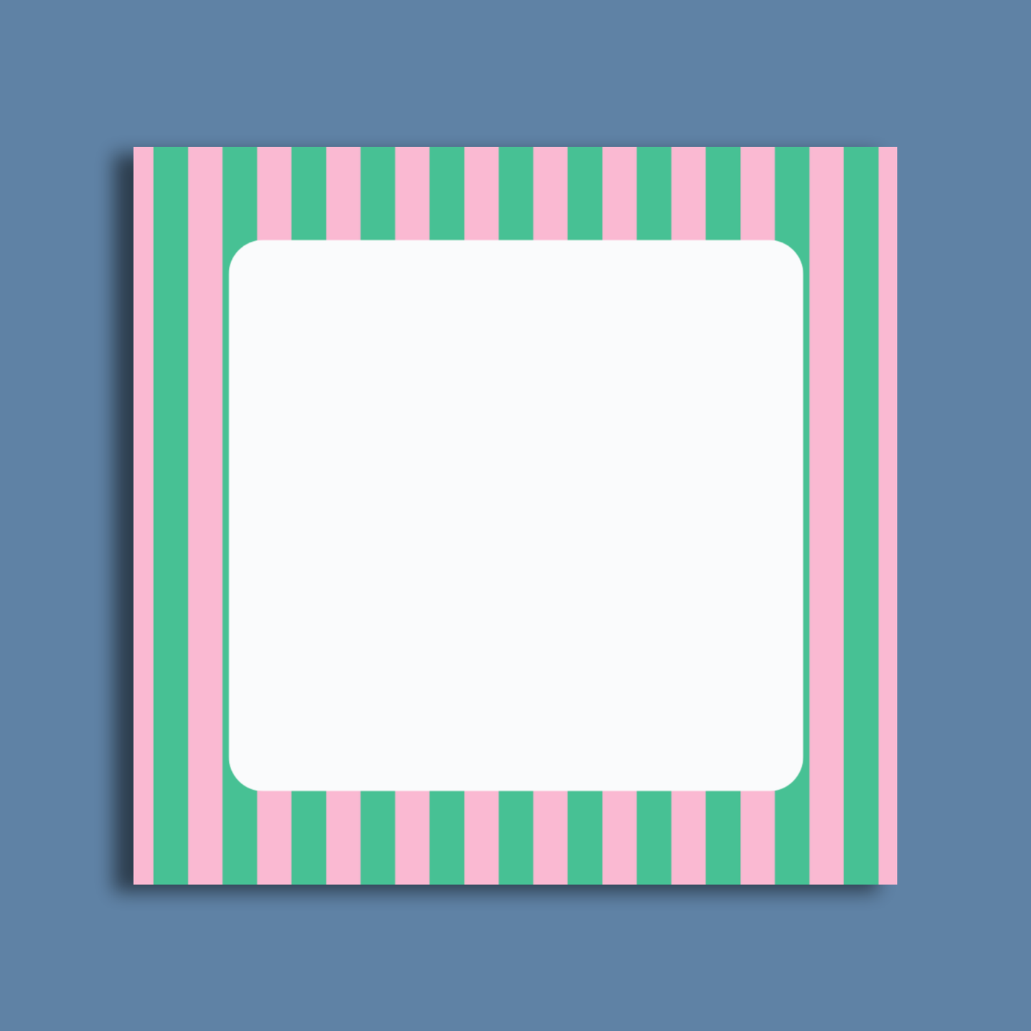 Pink and Green Sticky Note Pad