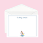 Personalized Jesus Walking Notecards