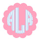 Monogram Circle Sticker