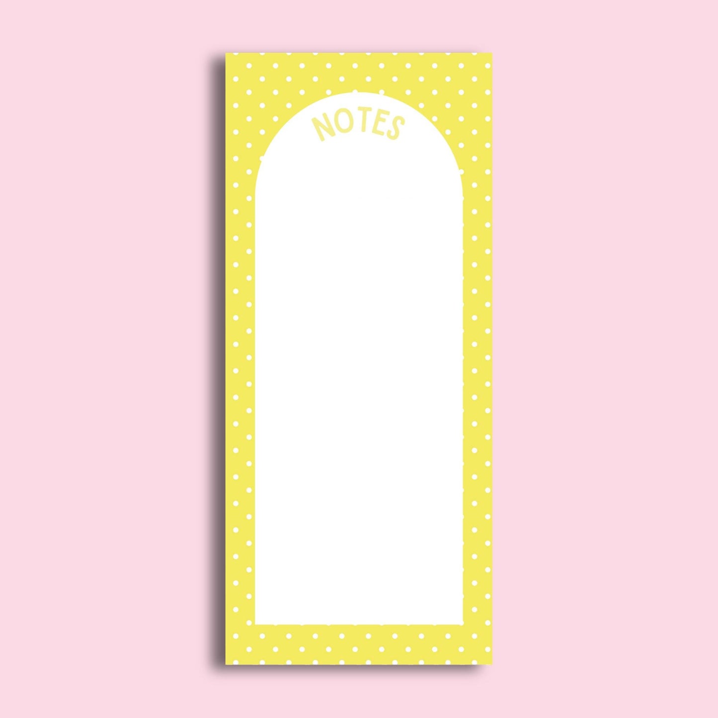 Polka Dot Notepad