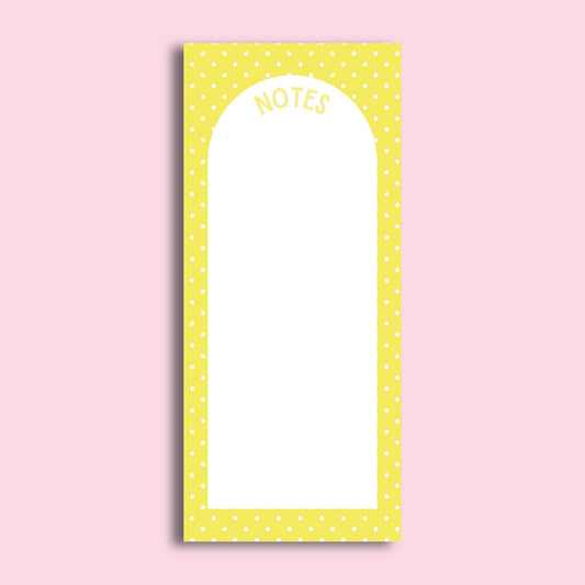 Polka Dot Notepad