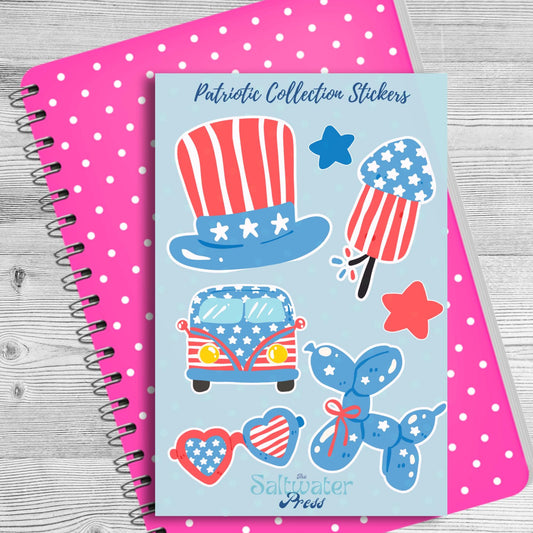Patriotic Sticker Sheet
